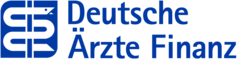 Logo deutsche Ärztefinanz mit Verlinkung zur Seite