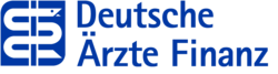 Logo deutsche Ärztefinanz mit Verlinkung zur Seite